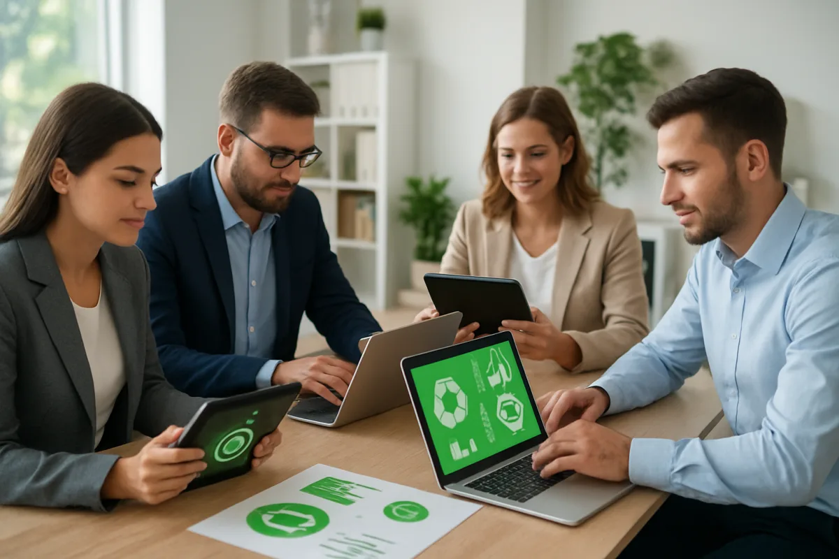 Como um sistema de gestão empresarial impulsiona inovação e sustentabilidade em PMEs