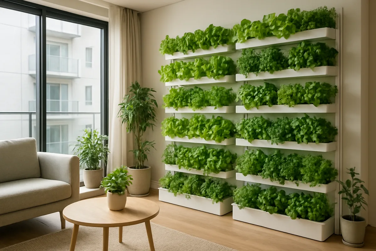 Estratégias de cultivo vertical em apartamentos: dicas práticas para maximizar espaço e produtividade com tecnologias modernas