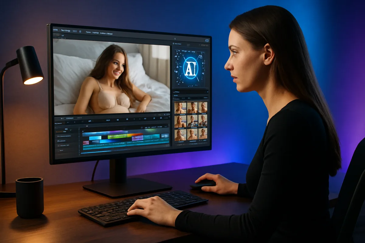Técnicas avançadas de edição de vídeo com inteligência artificial para criar conteúdos adultos mais envolventes