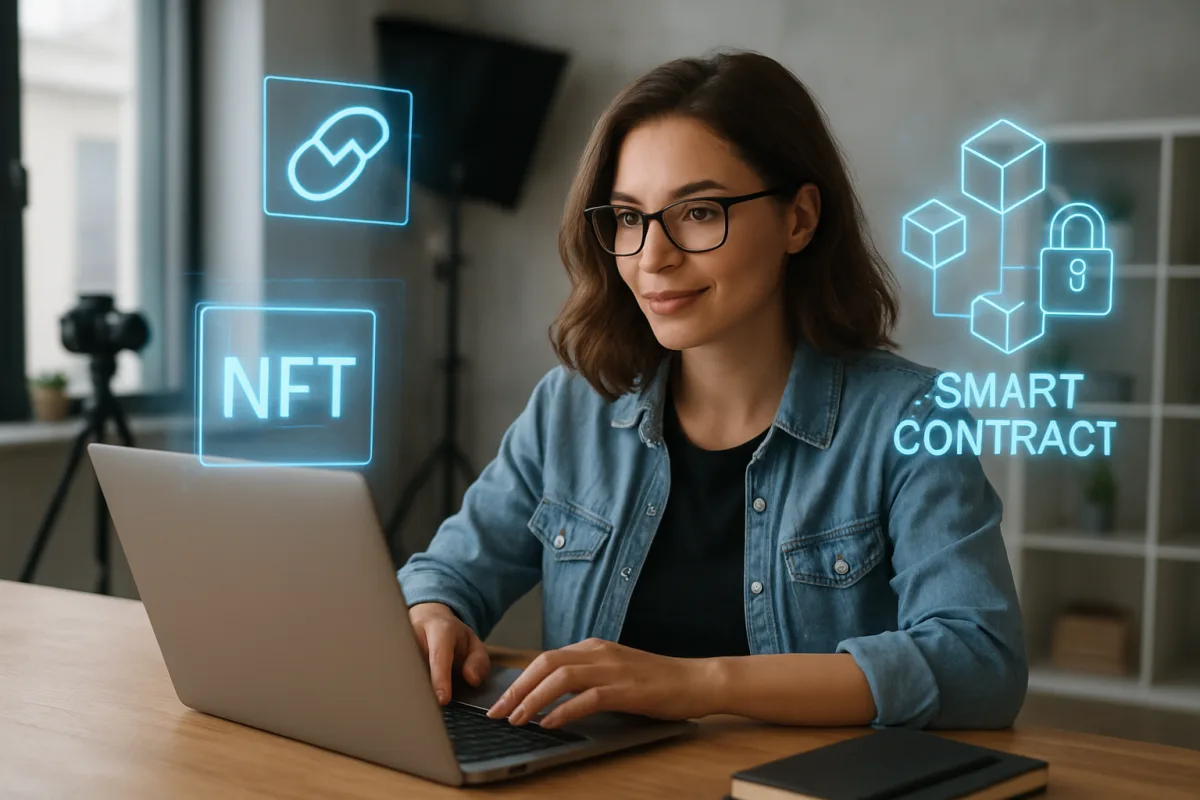 Contratos inteligentes e NFTs: Proteção e monetização de conteúdo adulto no mercado digital
