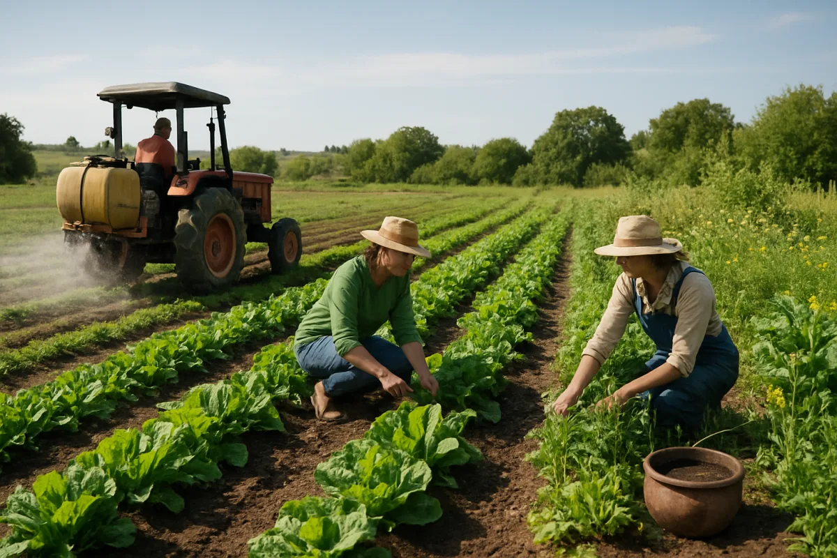 Diferenças entre Cultivo Convencional, Orgânico e Biodinâmico: Qual Método é Mais Eficiente Para Sua Produção de Alimentos?