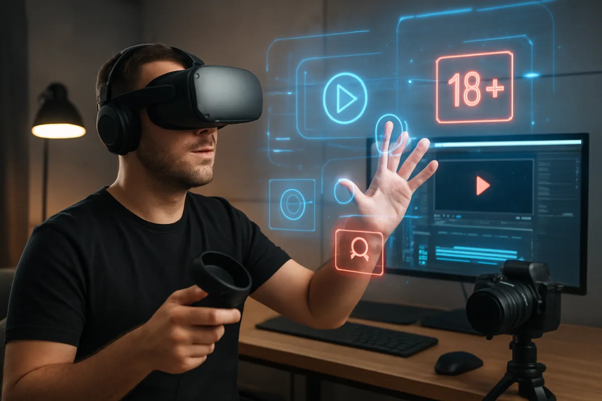 Inove na Produção de Conteúdo Adulto com Realidade Aumentada e Virtual para Destacar-se no Mercado