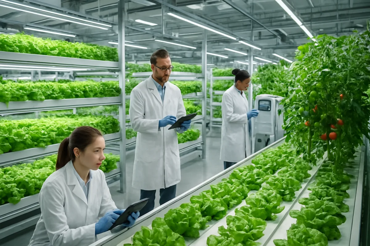 Perspectivas do Cultivo de Alimentos em Ambientes Controlados com Biotecnologia Avançada