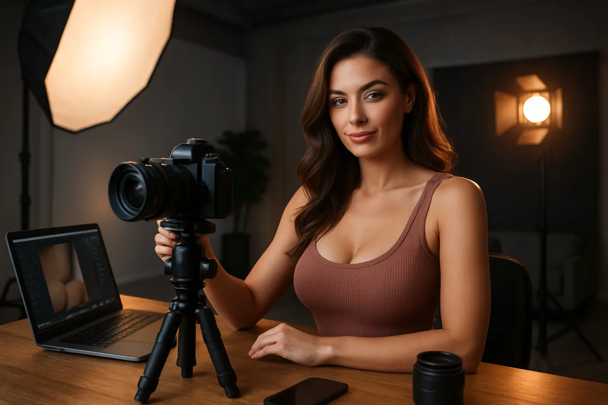 Técnicas avançadas de fotografia e edição para criar conteúdo adulto profissional e irresistível