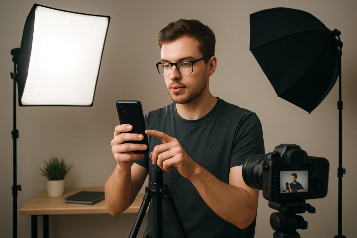 Técnicas de Produção Audiovisual com Equipamentos Acessíveis para Iniciantes no Mercado Adulto