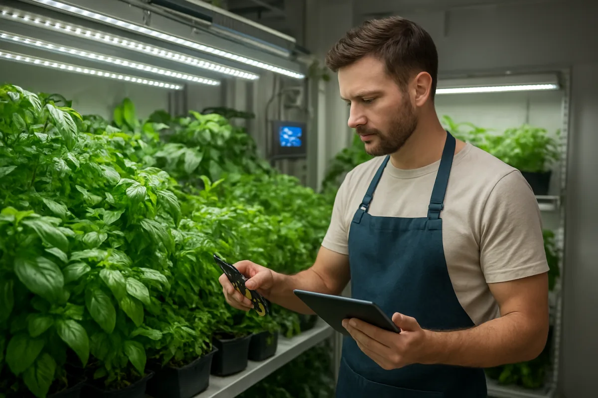 Tendências em agricultura de interiores: luzes LED e automação para cultivos perfeitos em qualquer espaço