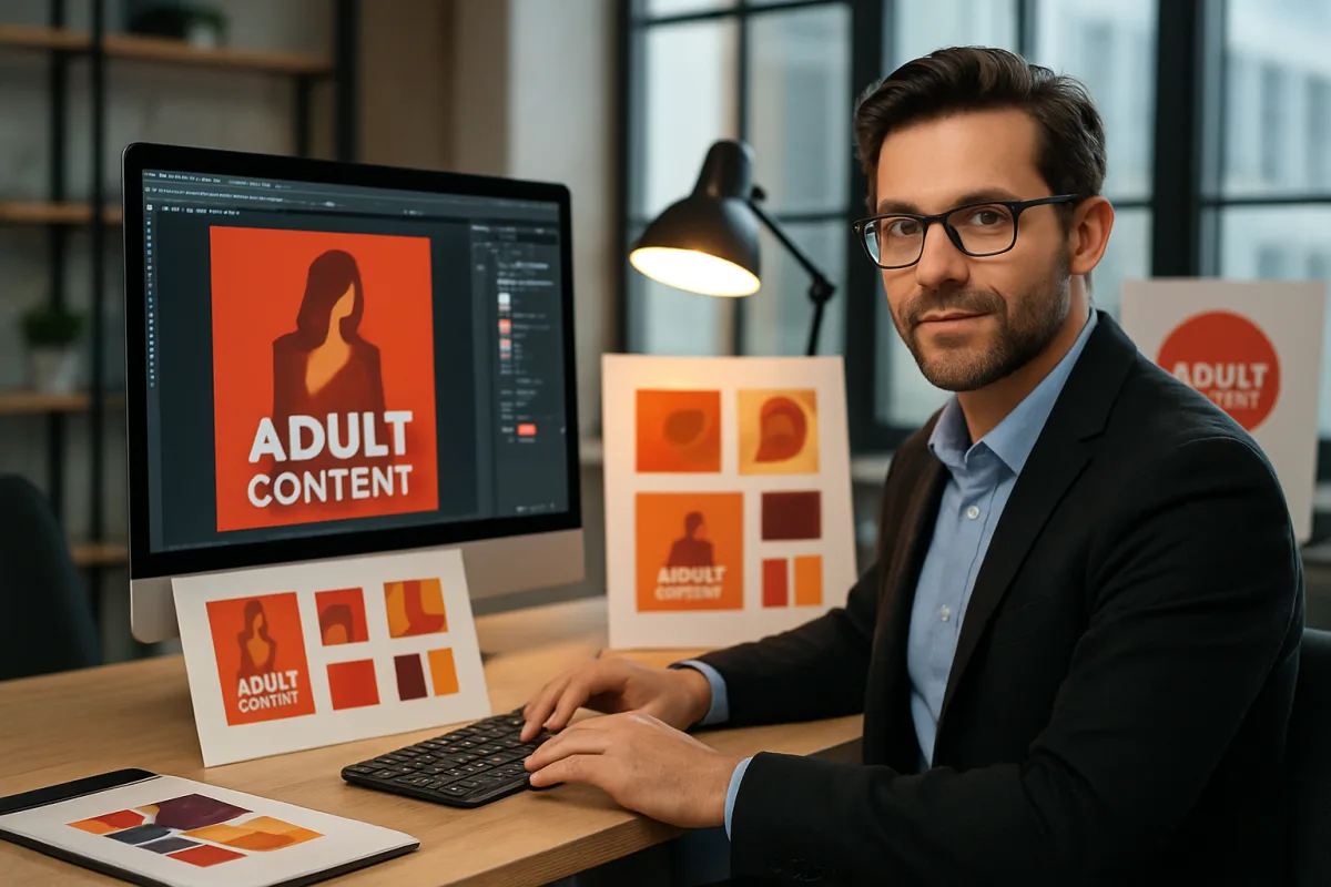 Como Criar uma Identidade Visual Forte para Seu Negócio Adulto e se Destacar no Mercado Digital