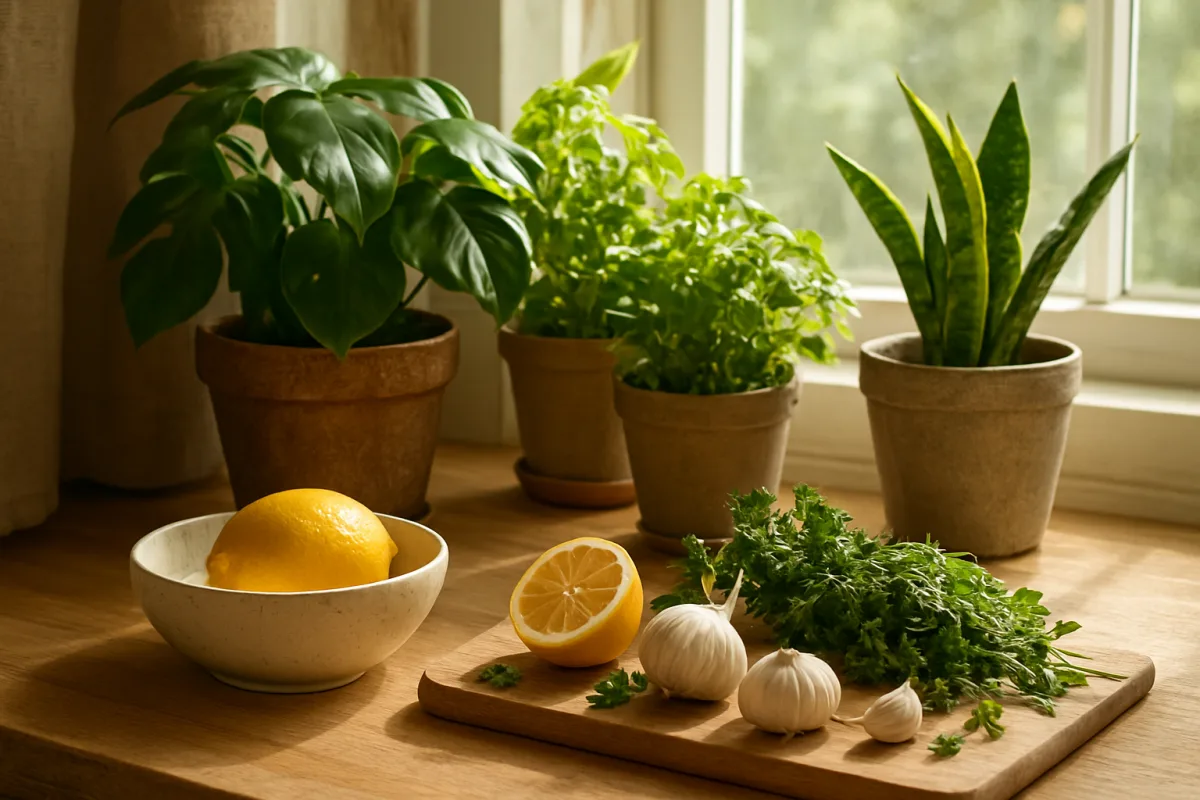 Como Montar um Sistema de Controle Natural para Insetos com Plantas e Ingredientes Caseiros