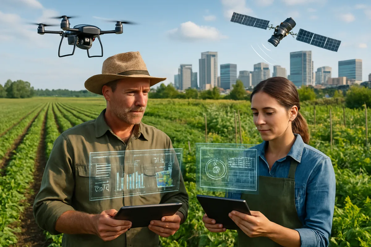 Como Utilizar Tecnologia de Sensoriamento Remoto para Melhorar a Produtividade de Hortas Urbanas e Rurais