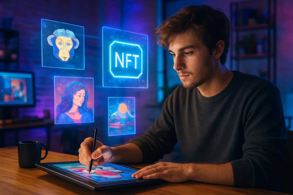 Ideias inovadoras para transformar NFTs e arte digital em fonte de renda sustentável no Brasil