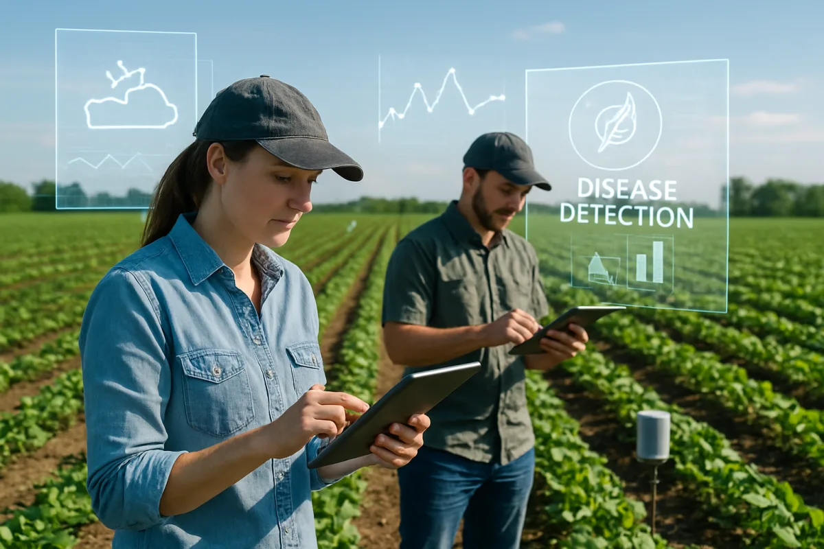 Inteligência Artificial na Previsão de Sazonalidade e Doenças em Cultivos de Frutas e Vegetais