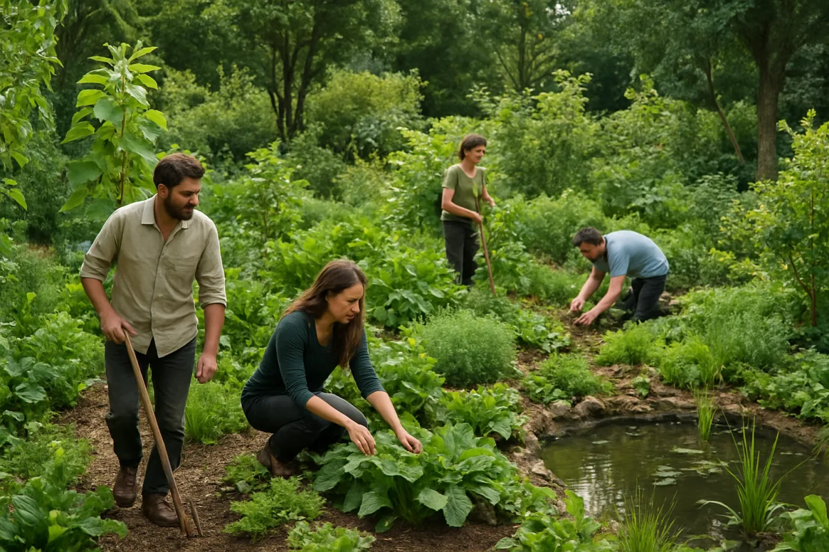 Técnicas de Permacultura para Cultivos Sustentáveis e Resilientes em Diversos Ambientes