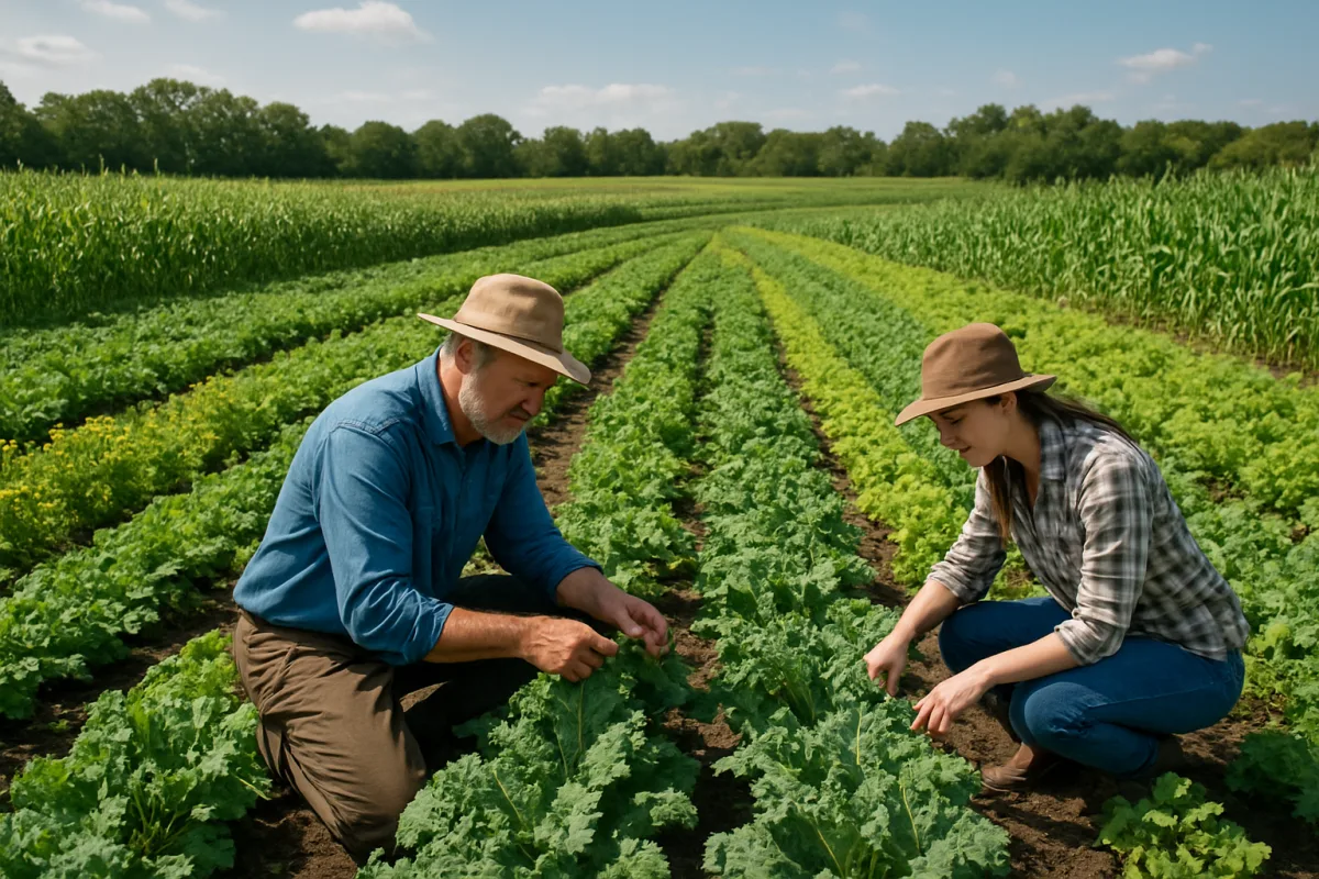 Cultivos Sintrônicos: O Futuro do Plantio Integrado para Sustentabilidade e Biodiversidade