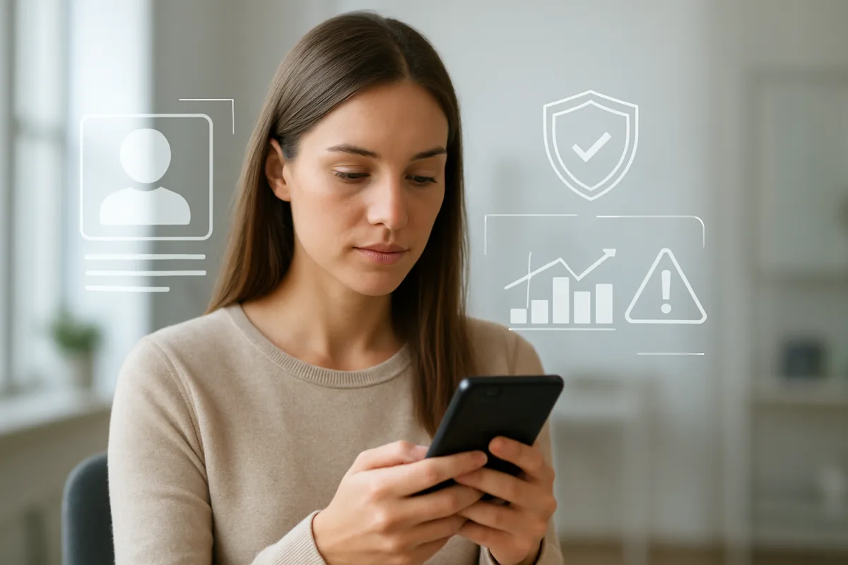 Ferramentas inovadoras para avaliação de perfil e risco antes de encontros pessoais