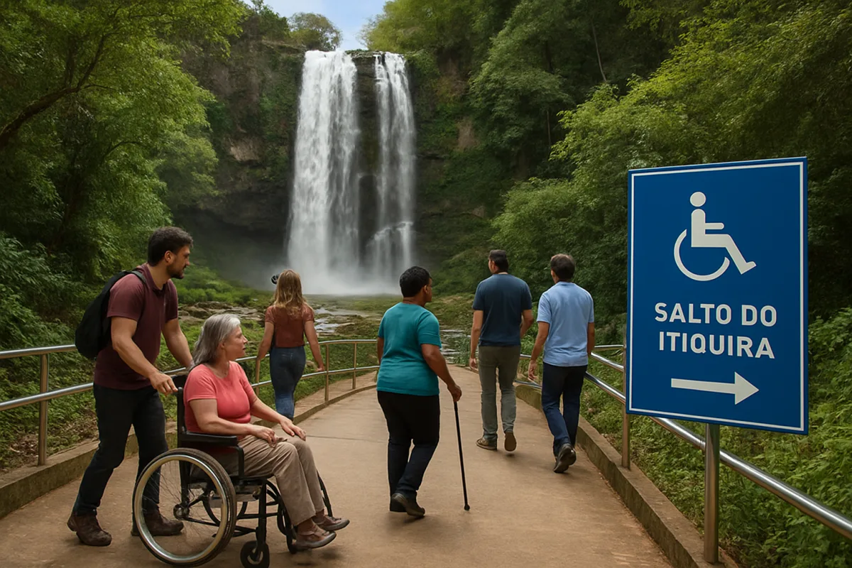 Infraestrutura e Acessibilidade no Salto do Itiquira: Conforto e Inclusão para Todos os Visitantes