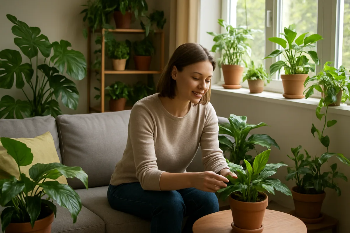 O Papel das Plantas Folhosas na Saúde Mental: Dicas de Cultivo e Uso Residencial para Bem-Estar
