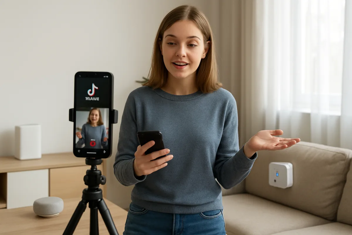 Passo a passo para criar um canal de TikTok sobre automação residencial e conquistar seguidores engajados