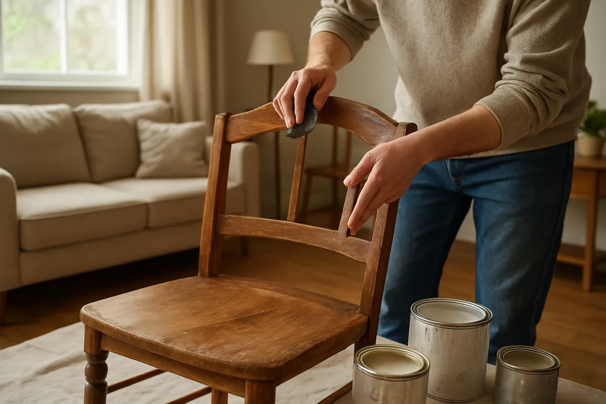 Técnicas de Pintura e Revitalização de Móveis Antigos para Renovar Seus Ambientes de Forma Econômica