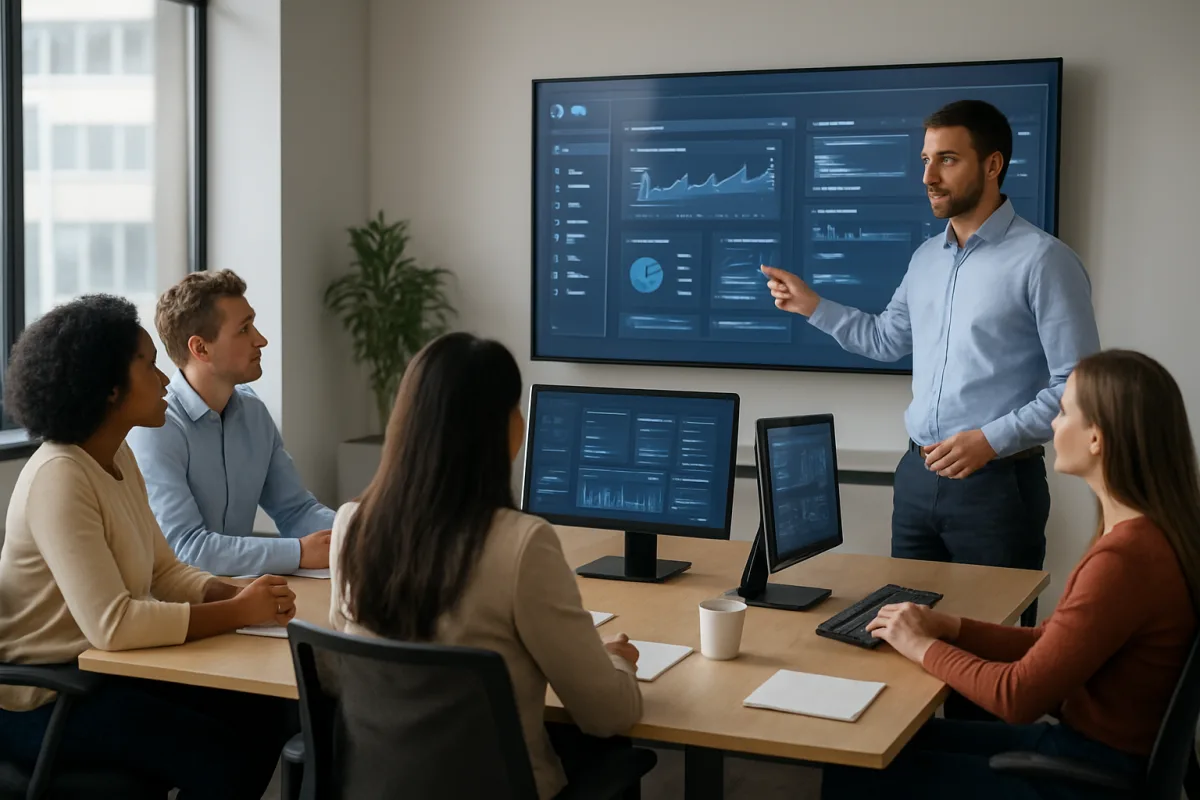 A importância do treinamento digital para equipes de gestão: prepare sua equipe para usar sistemas avançados com eficiência