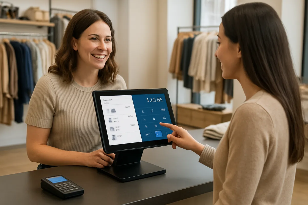 Automação no atendimento em frente de caixa: impacto e exemplos em lojas de roupas, óticas