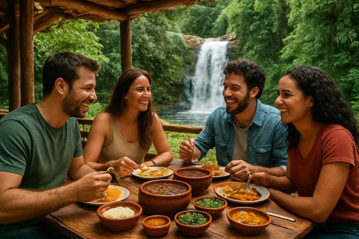Como a gastronomia de Formosa transforma sua experiência no Salto do Itiquira