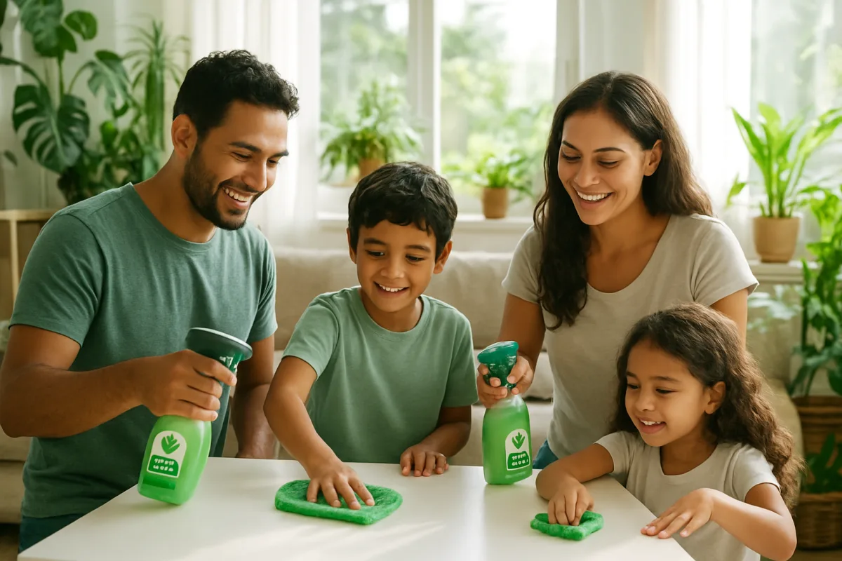 Como escolher produtos de limpeza sustentáveis sem abrir mão da higiene da casa