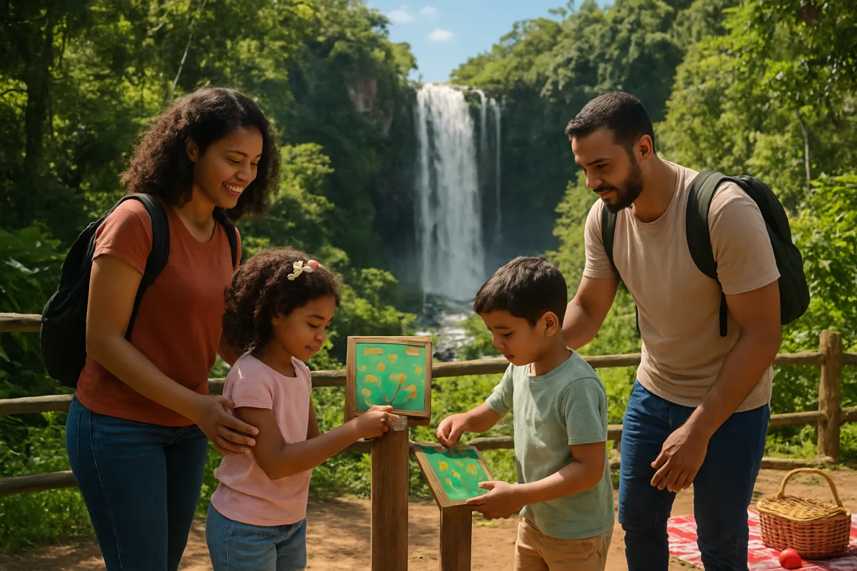 Como Planejar uma Visita Segura ao Salto do Itiquira com Crianças