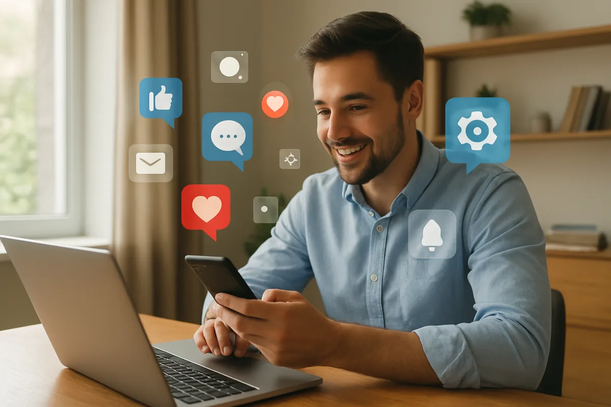 Como usar aplicativos de automação para crescer e monetizar redes sociais