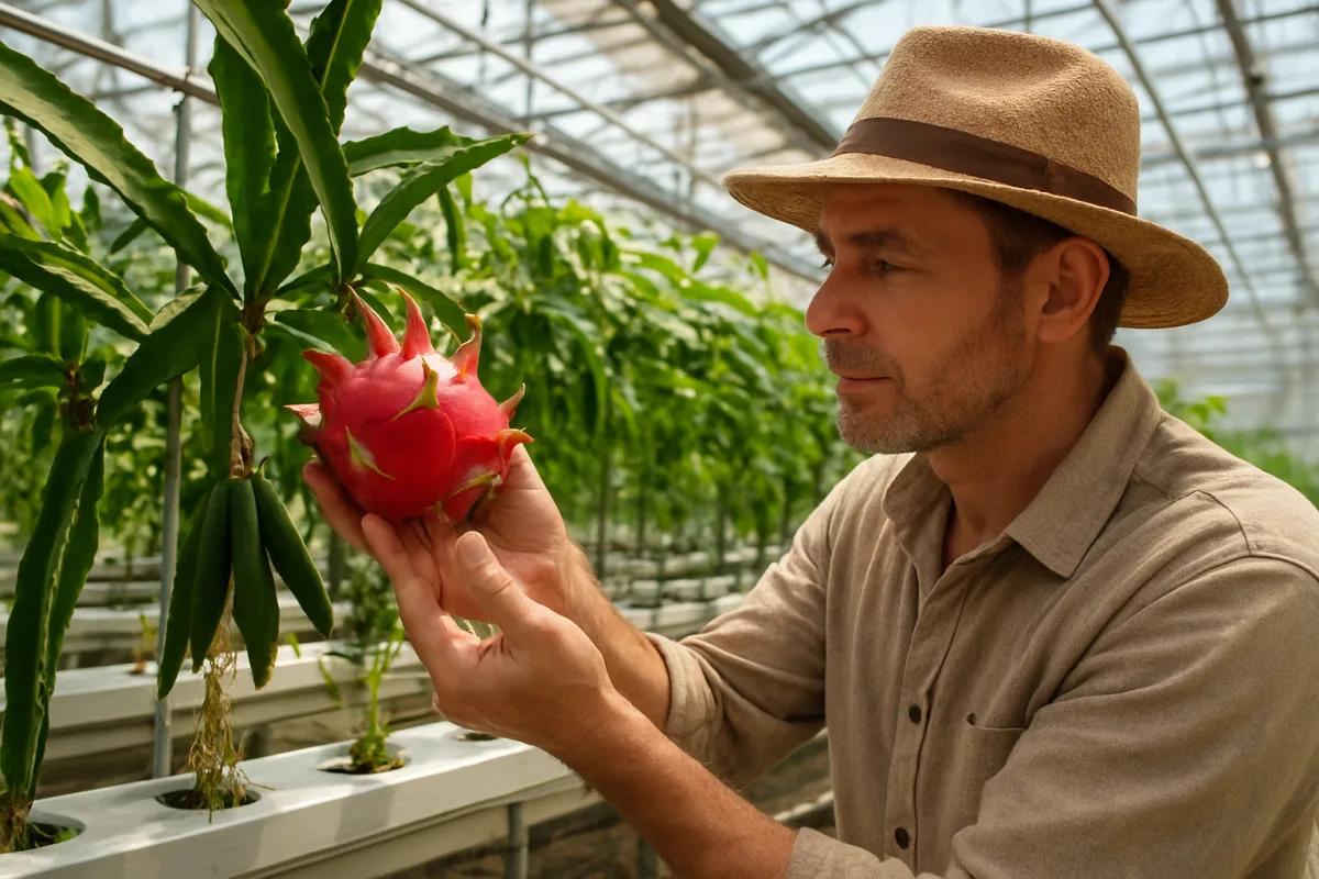 Cultivo de frutas exóticas resistentes às mudanças climáticas e nichos de mercado