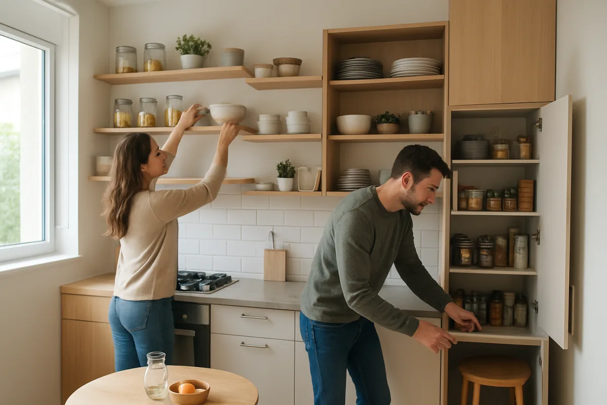 Dicas inovadoras para otimizar espaços na cozinha de apartamentos pequenos com estilo