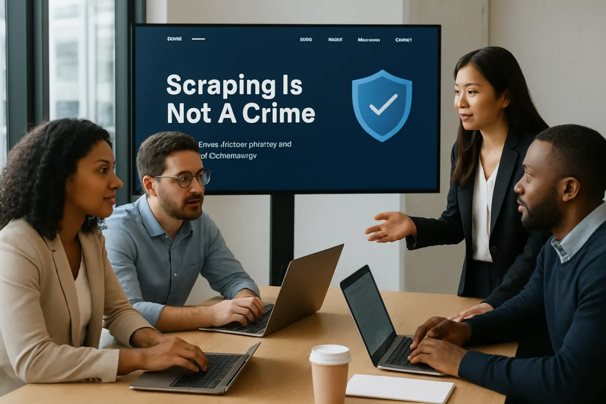 Ensuring Ethical Web Scraping: How ScrapingIsNotACrime Sets the Standard for Data Privacy 