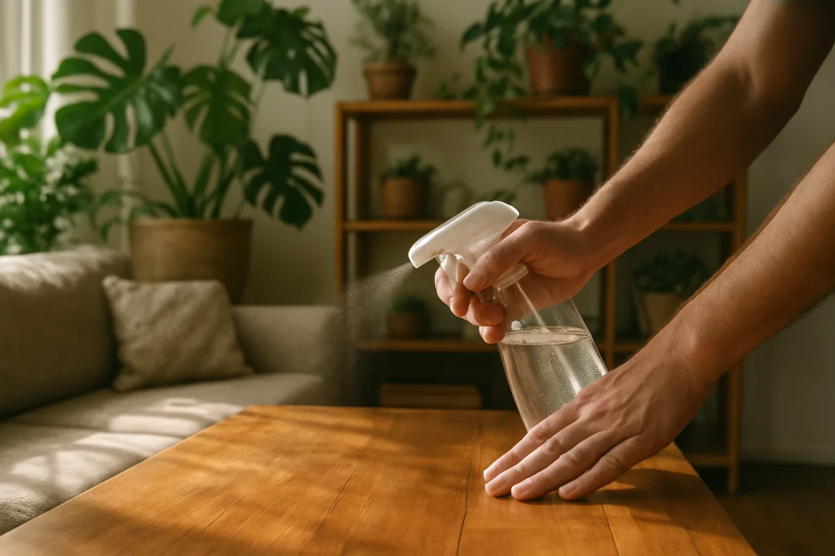 Estratégias ecológicas para proteger móveis de madeira de umidade e pragas com ingredientes caseiros