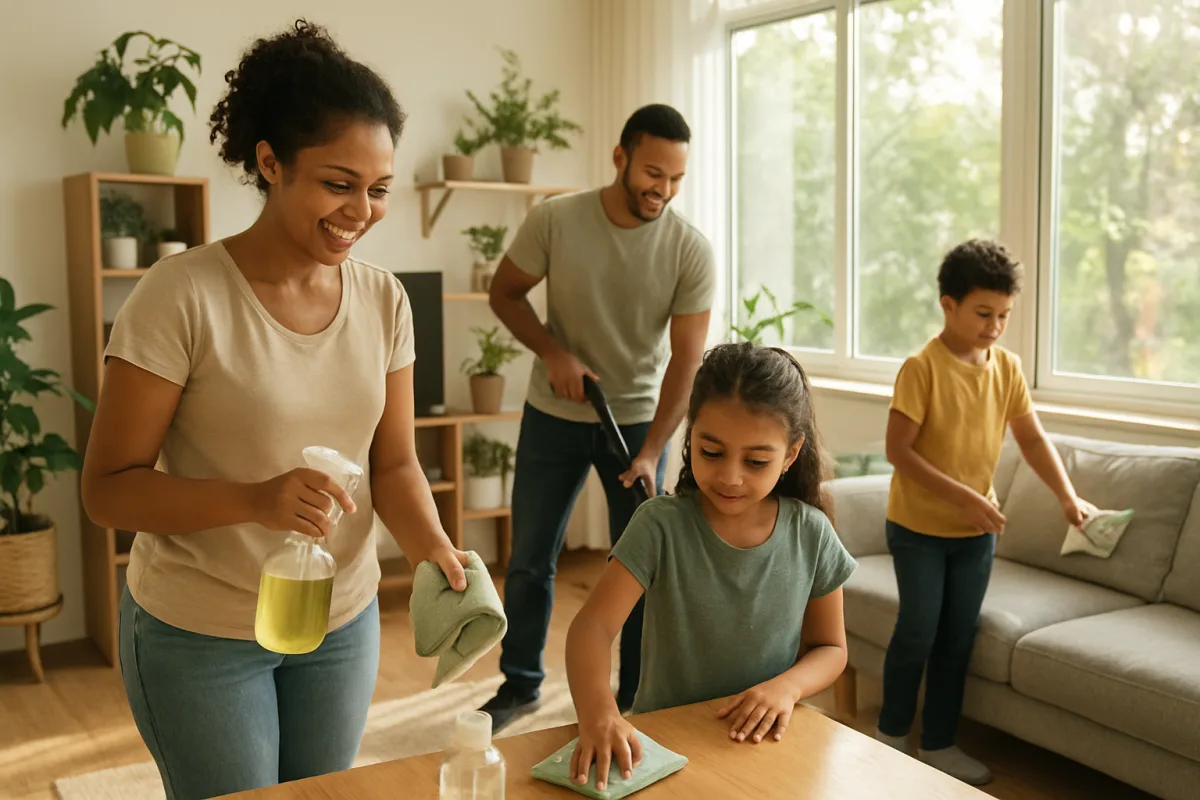 Rotinas ecológicas de manutenção: recursos naturais e tecnologia acessível para sua casa