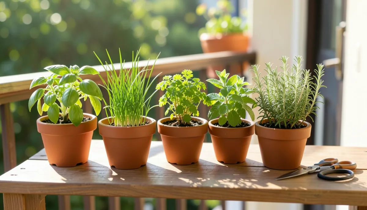 7 temperos fáceis de cultivar em vaso e o erro mais comum com cada um