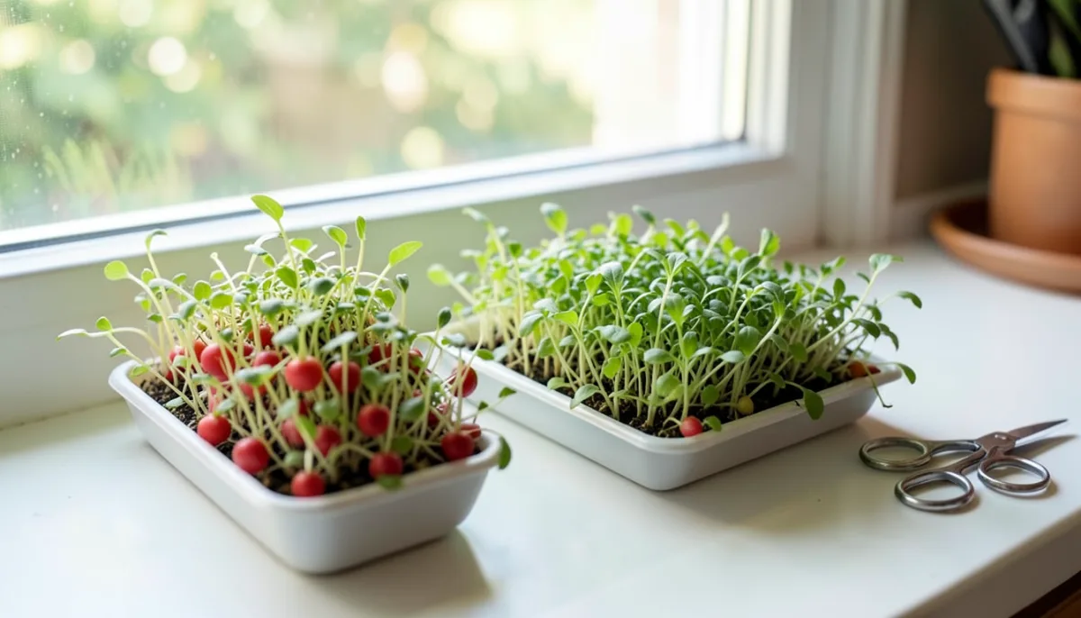 Como cultivar microverdes em casa: sementes, bandeja, luz e colheita