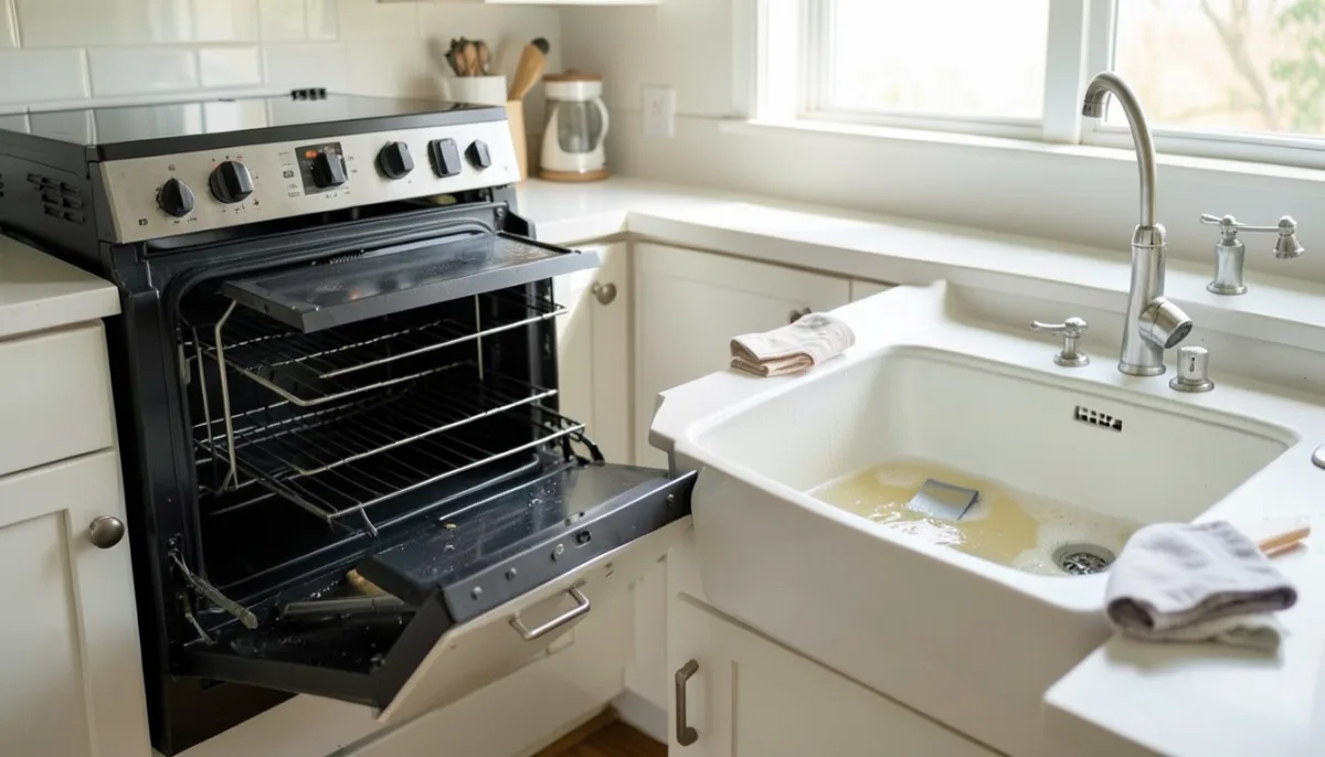 Como limpar o forno por dentro e tirar a gordura queimada sem estragar o esmalte