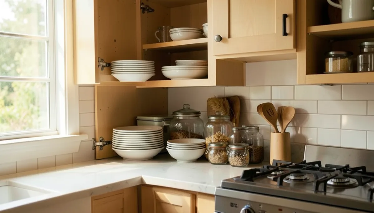 Como organizar armários de cozinha por zonas de uso e afastar insetos