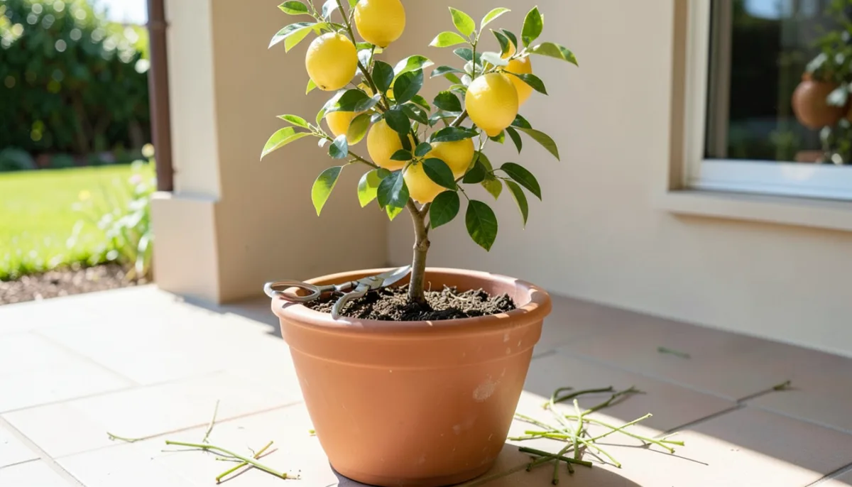 Poda de frutíferas em vaso e quintal pequeno: mitos e o que fazer de verdade