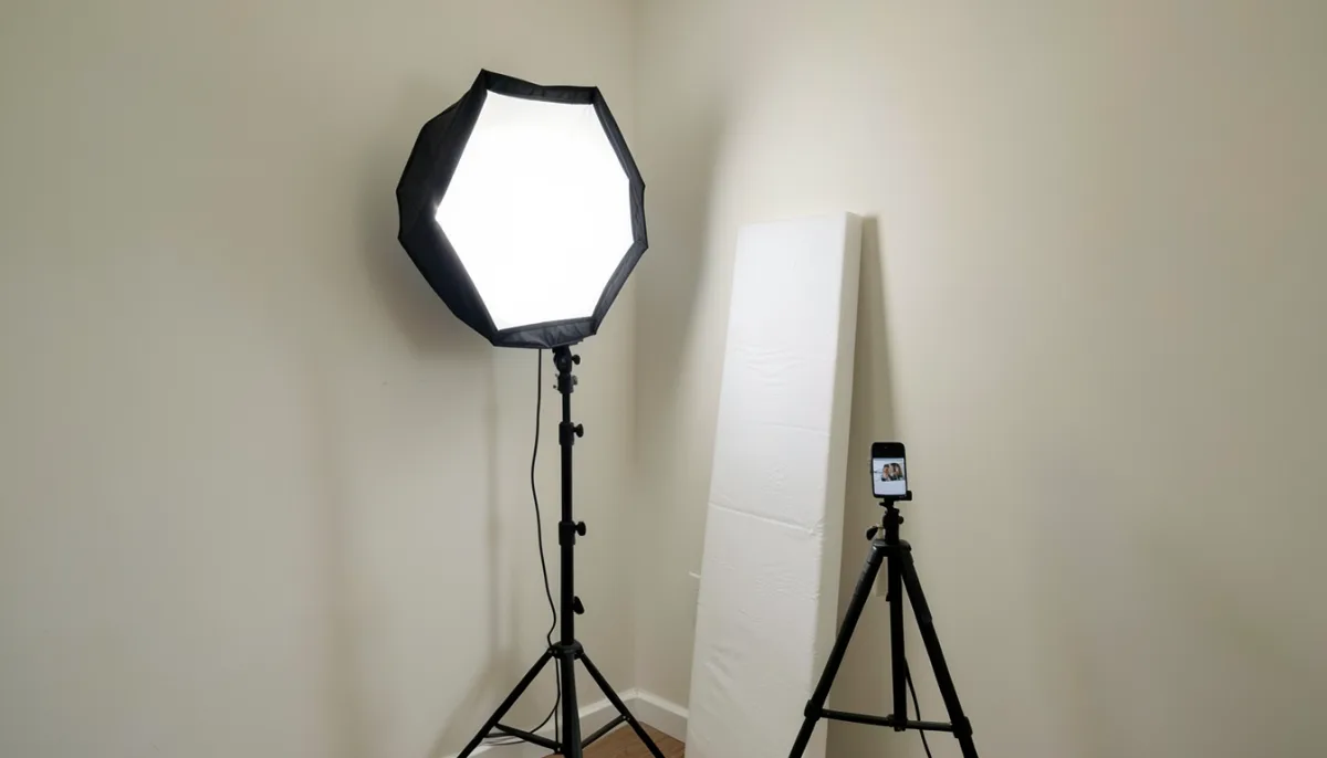 Técnicas de iluminação para vídeos adultos em quarto pequeno: montagem em 7 passos