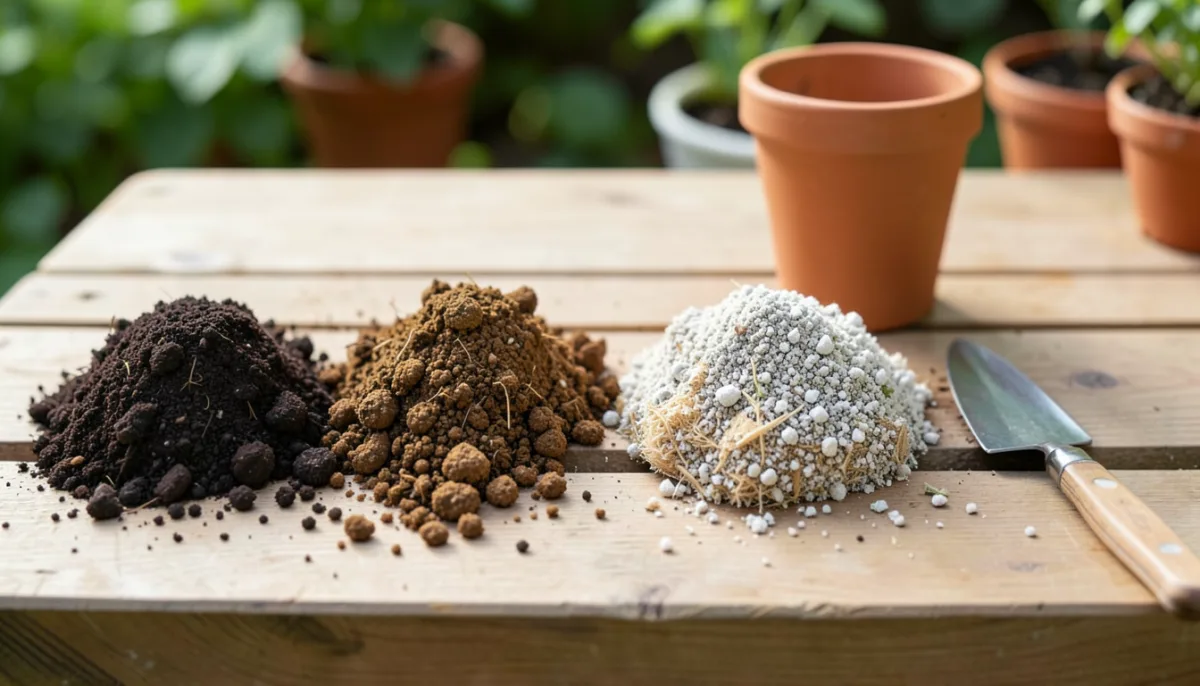 Terra de quintal, terra vegetal ou substrato: qual usar na horta em vaso